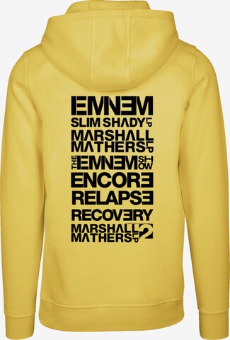 F4NT4STIC Sweatshirt 'Eminem ' in Gelb