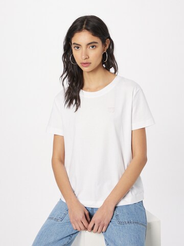 T-shirt ESPRIT en blanc : devant