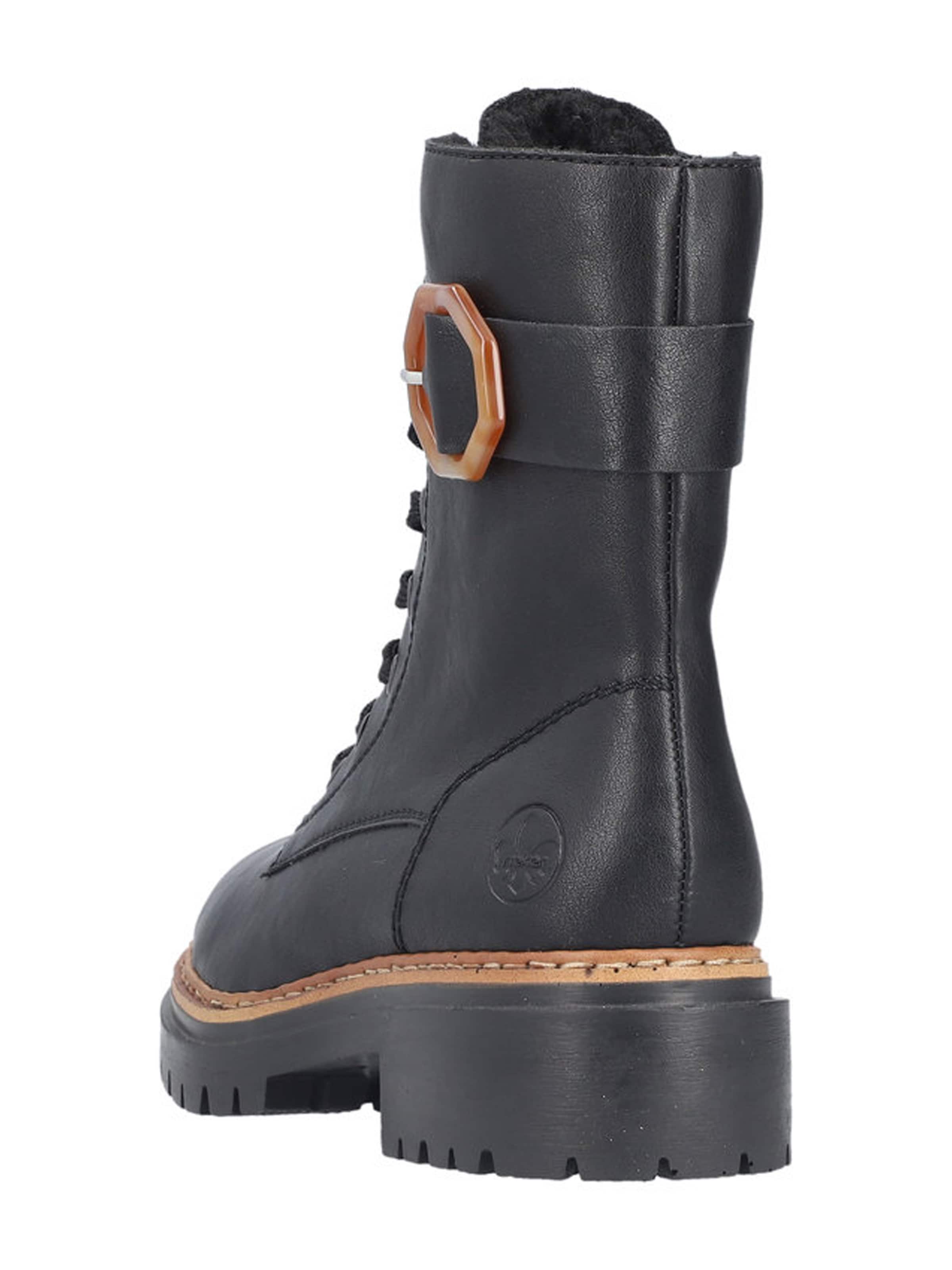 Rieker Veterlaarsjes in Zwart