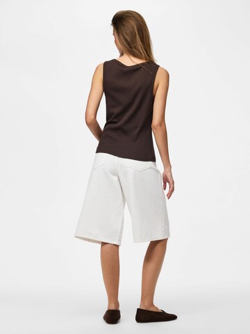 PIECES - Camiseta térmica 'PCBella' en marrón