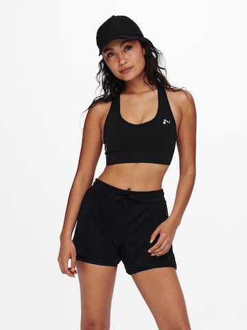 ONLY PLAY Sports bra 'Daisy' in Black: front
