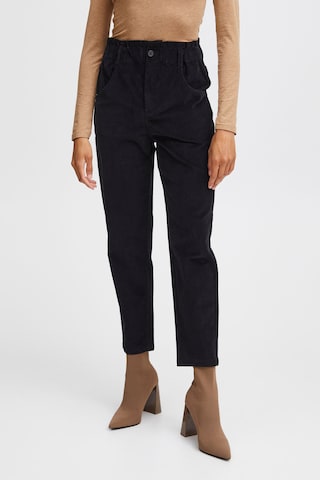 b.young Slim fit Chino Pants 'Ela' in Black: front