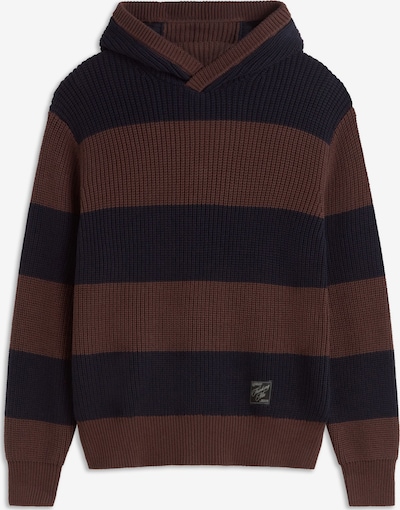 Thinking MU Pulover 'Tobby' u morsko plava / smeđa, Pregled proizvoda