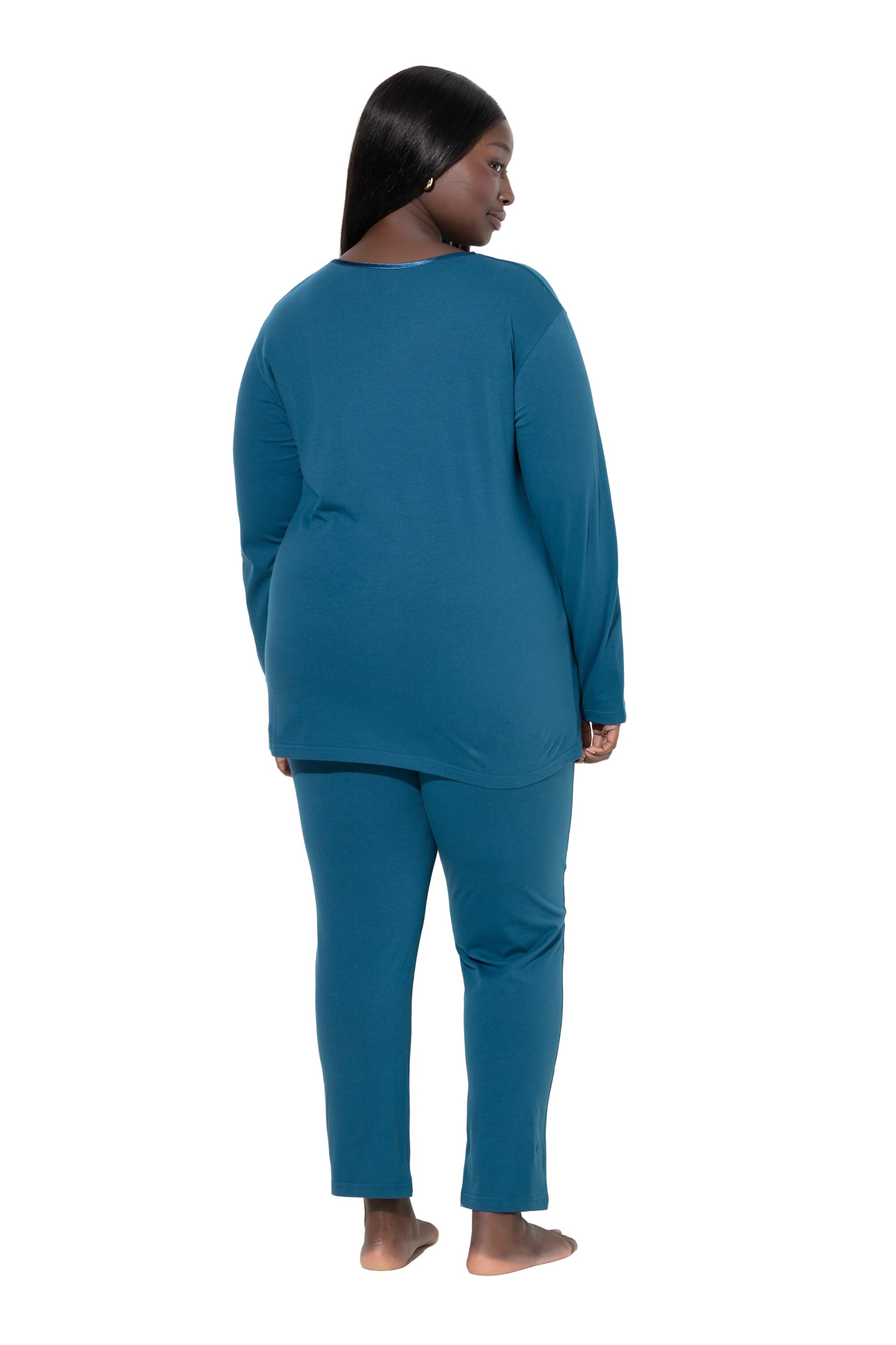 Ulla Popken Pajama in Blue