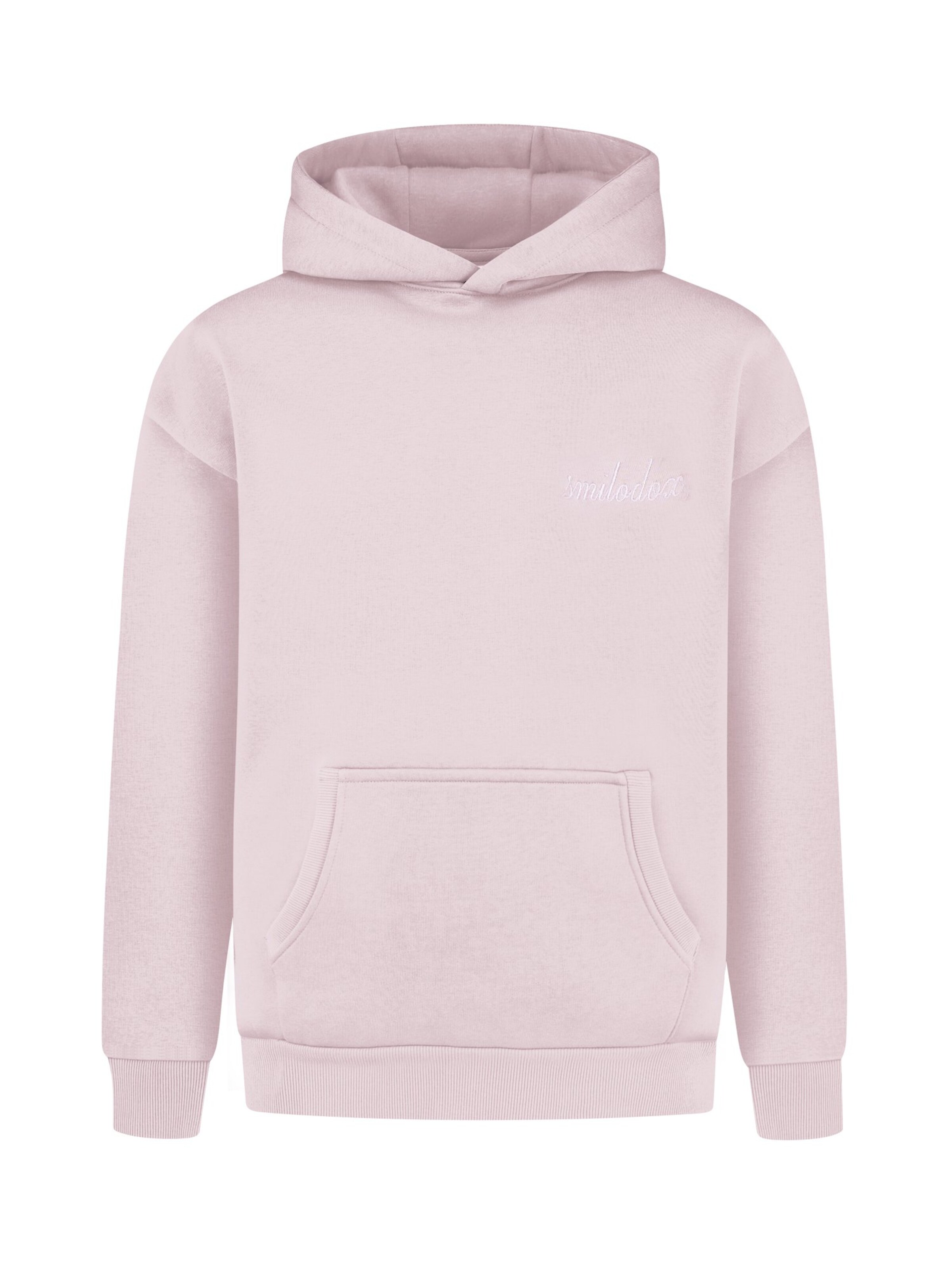 Smilodox Sweatvest in Roze: voorkant