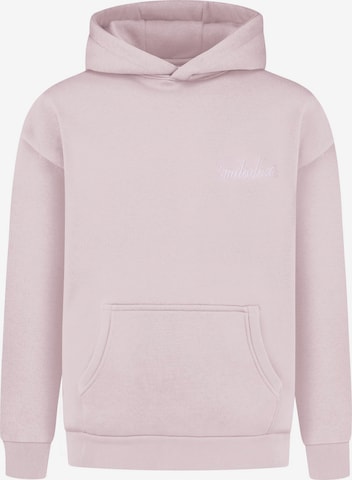 Veste de survêtement Smilodox en rose : devant