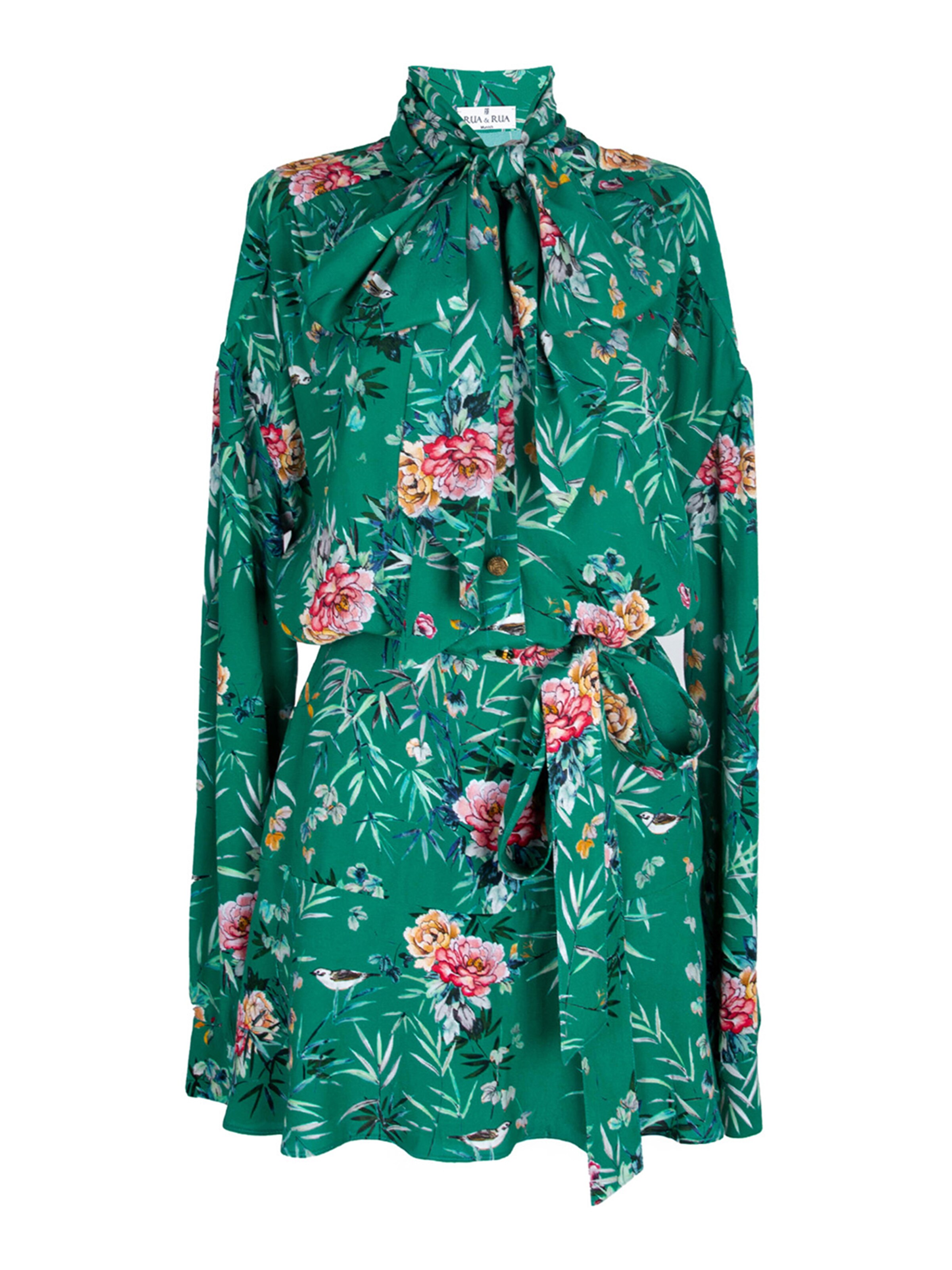 Rua & Rua Blusenkleid in Mischfarben: Vorderseite