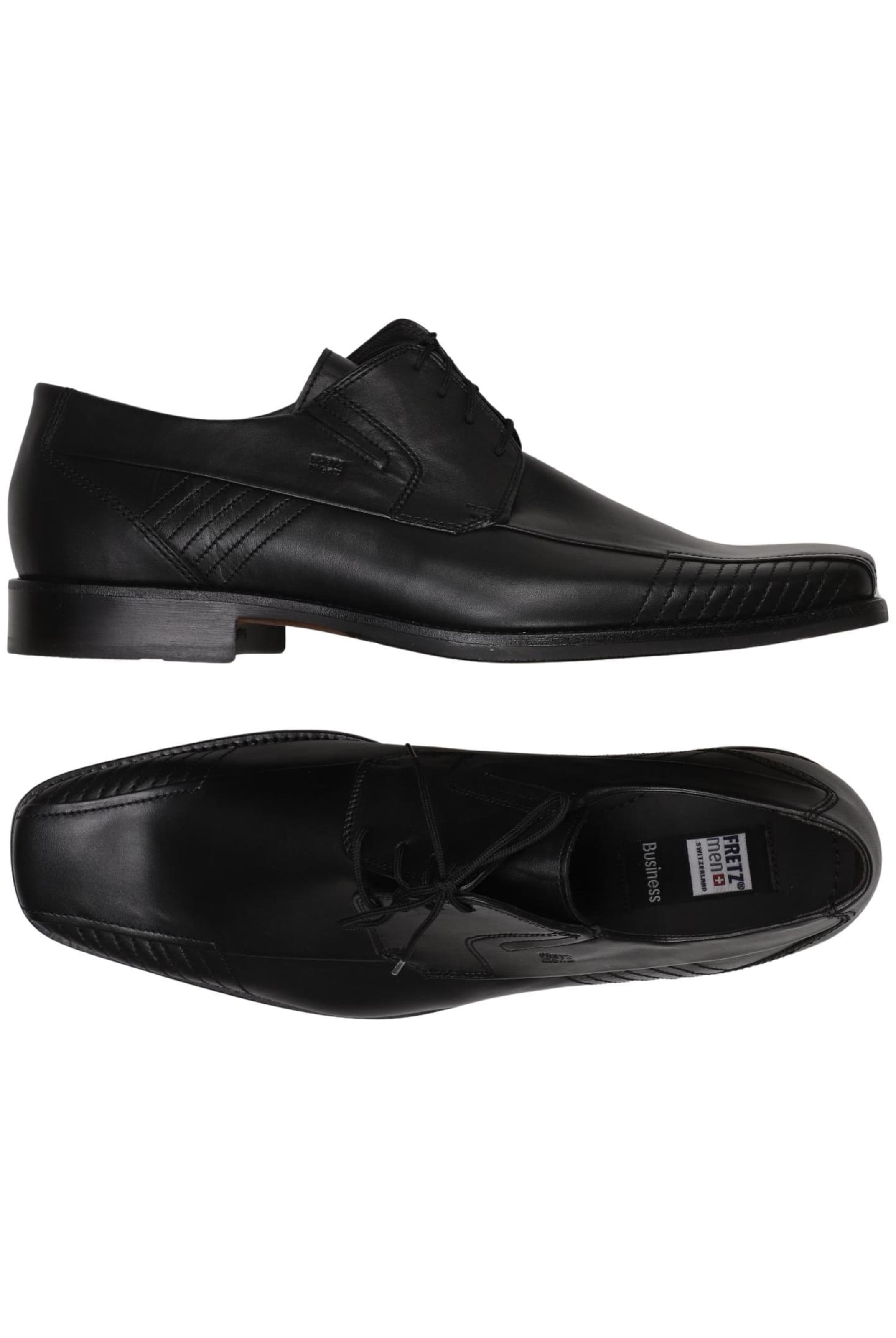 FRETZ MEN Halbschuh 43,5 in Schwarz: Vorderseite