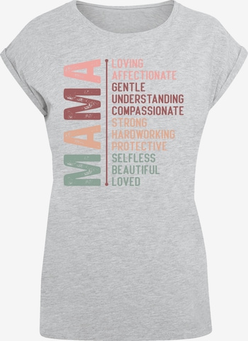 F4NT4STIC Shirt in Grey: front