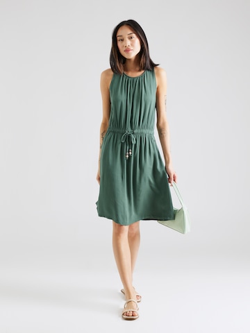 Ragwear - Vestido camisero 'SANAI' en verde: frente