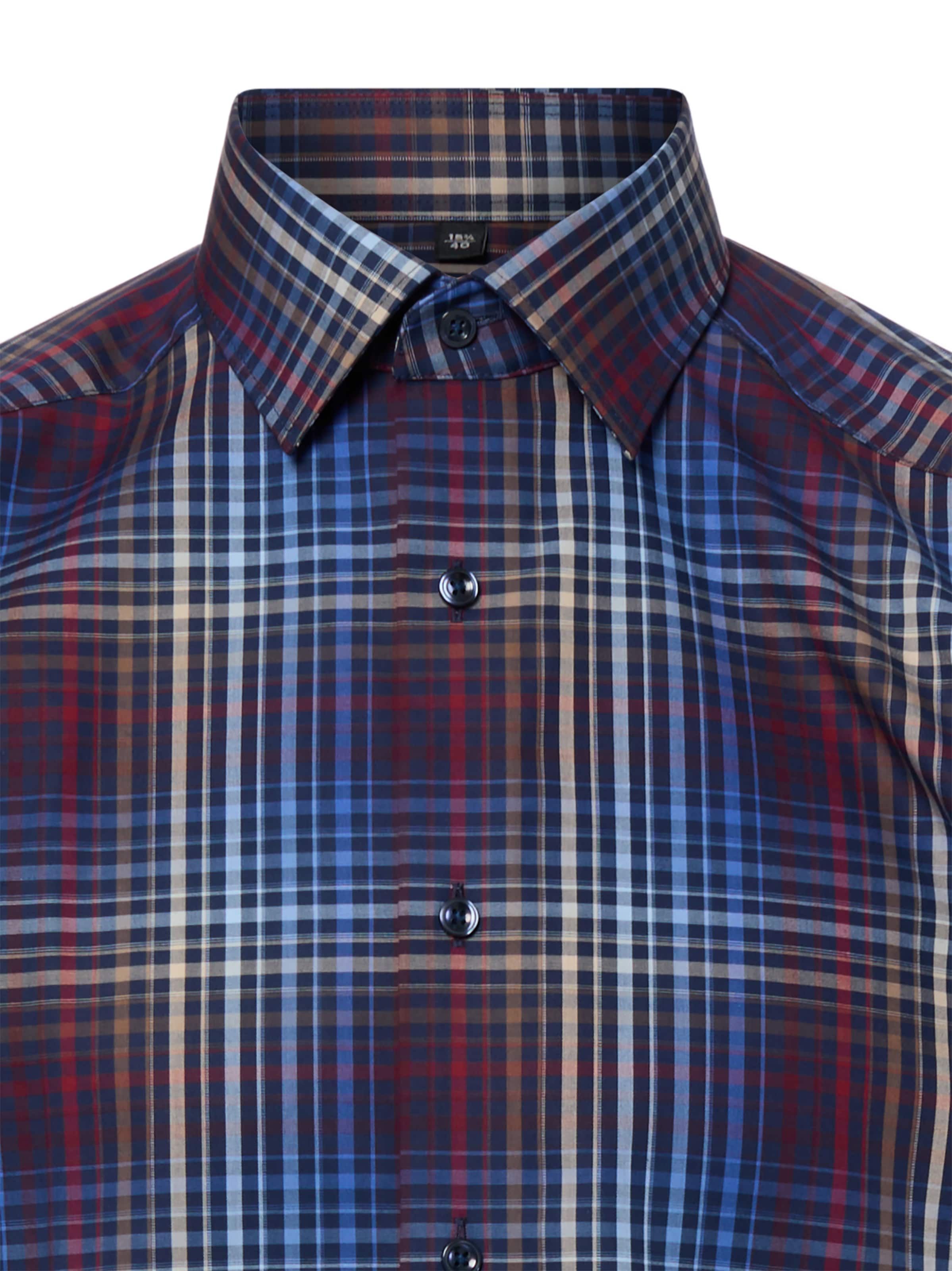 Coupe regular Chemise Finshley & Harding en bleu