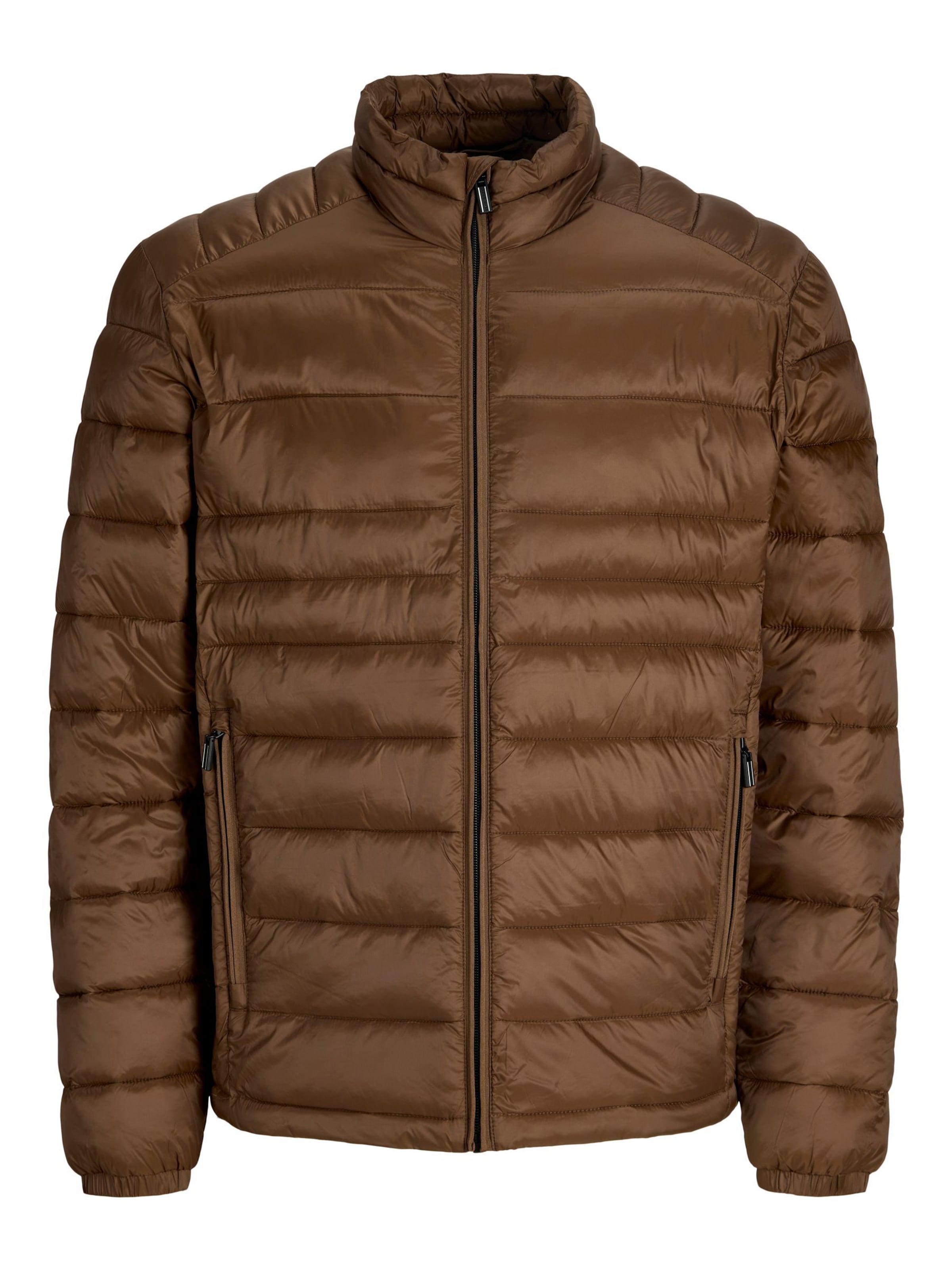 JACK & JONES Overgangsjakke 'JJEKingsley' i brun: forside