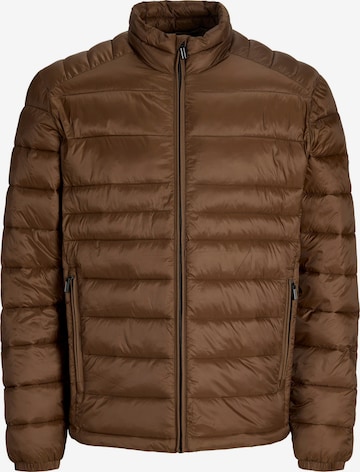 JACK & JONES Overgangsjakke 'JJEKingsley' i brun: forside