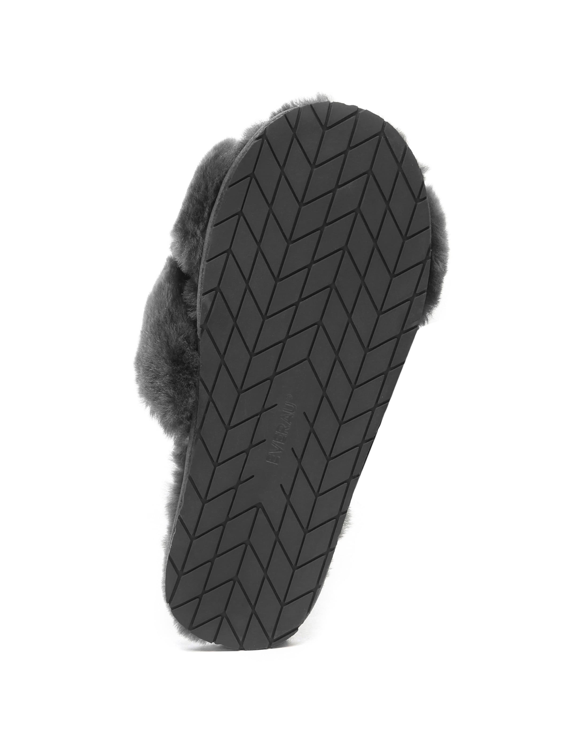 Papuci de casă 'Dove' de la Everau pe gri