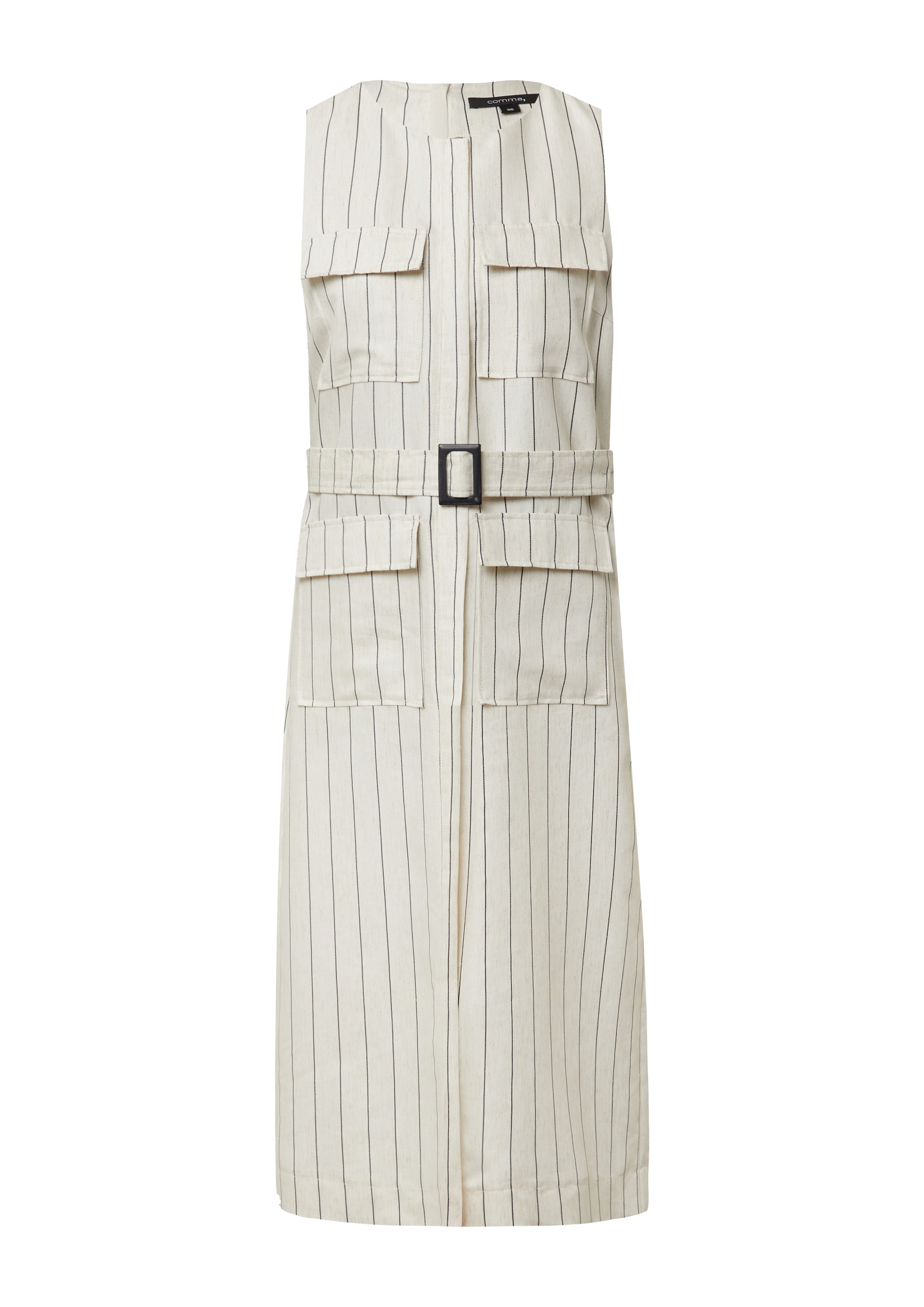 COMMA Kleid in Beige: Vorderseite