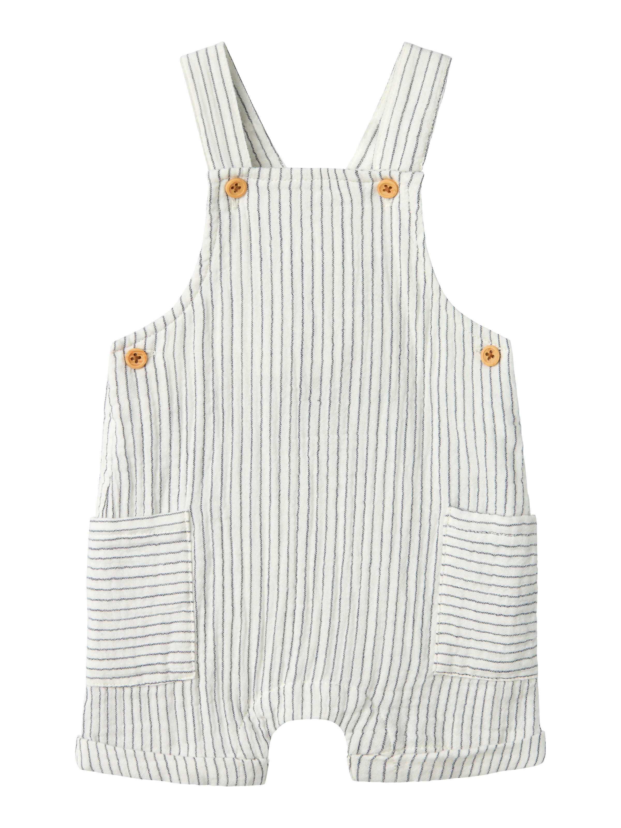 NAME IT Szabványos Kantáros nadrágok 'NBMFEDANNE' - kék: elől