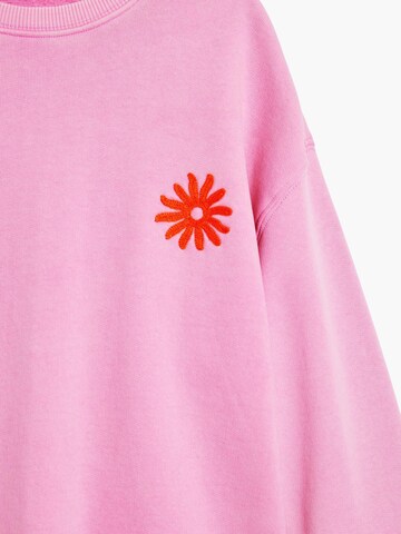 Desigual Суичър в розово