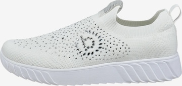 bugatti Loafer värissä valkoinen: etupuoli