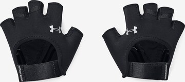 UNDER ARMOUR Athletic Gloves in Black: front