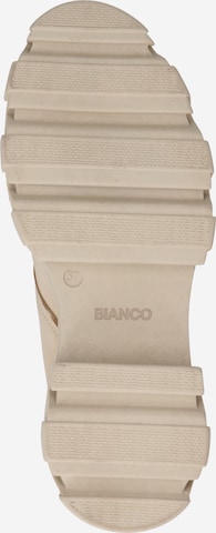 Bianco Snørestøvletter 'Ginny' i beige