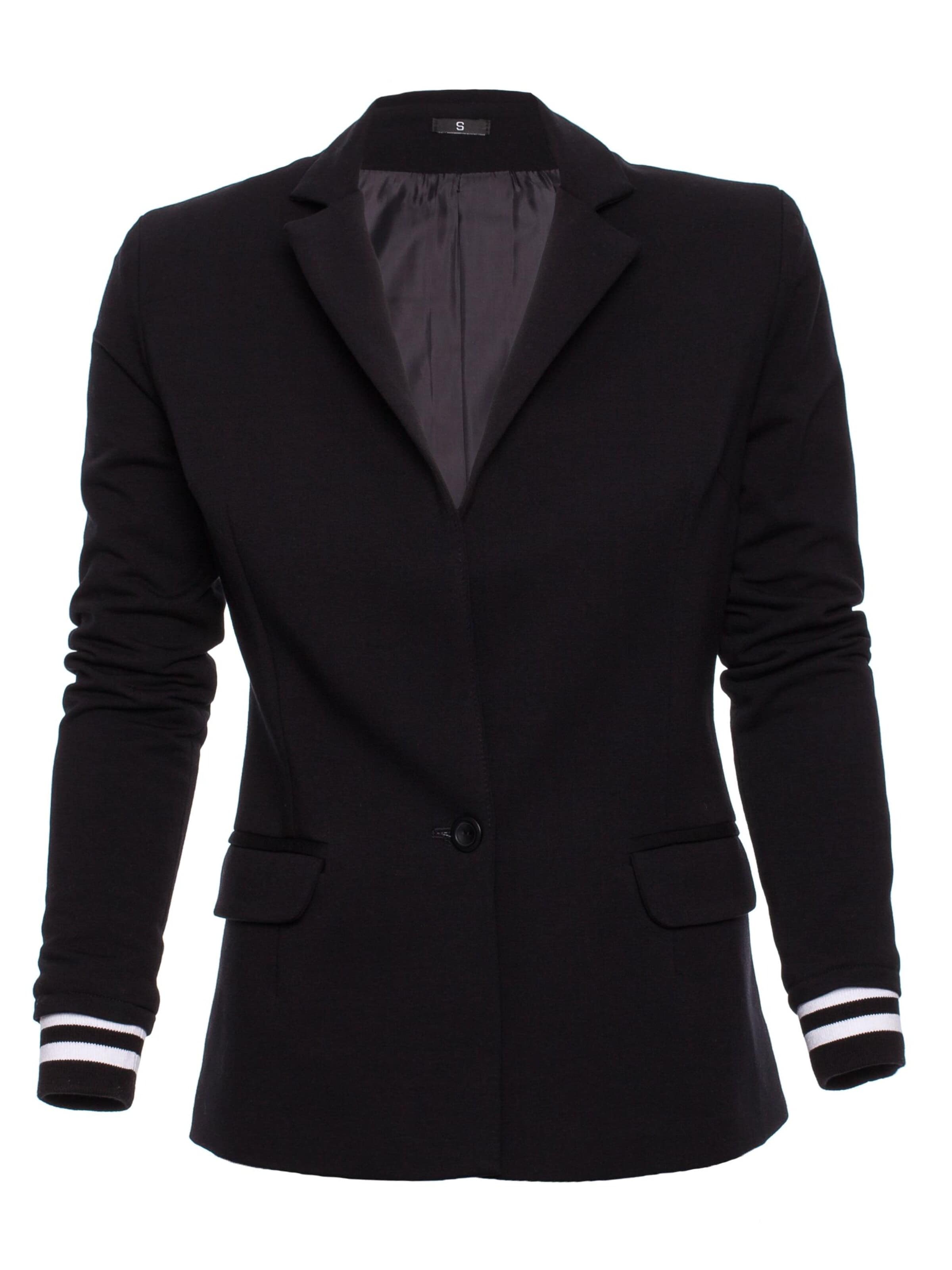 Sacou 'M459 ' de la made of emotion pe negru: față
