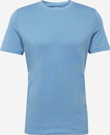 s.Oliver Shirt in Blauw: voorkant