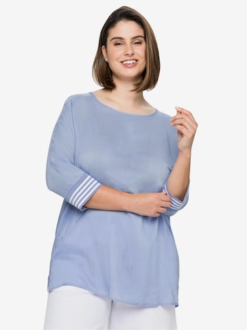 SHEEGO Tunic in Blue: front