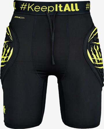 KEEPERsport Workout Pants in Black: front