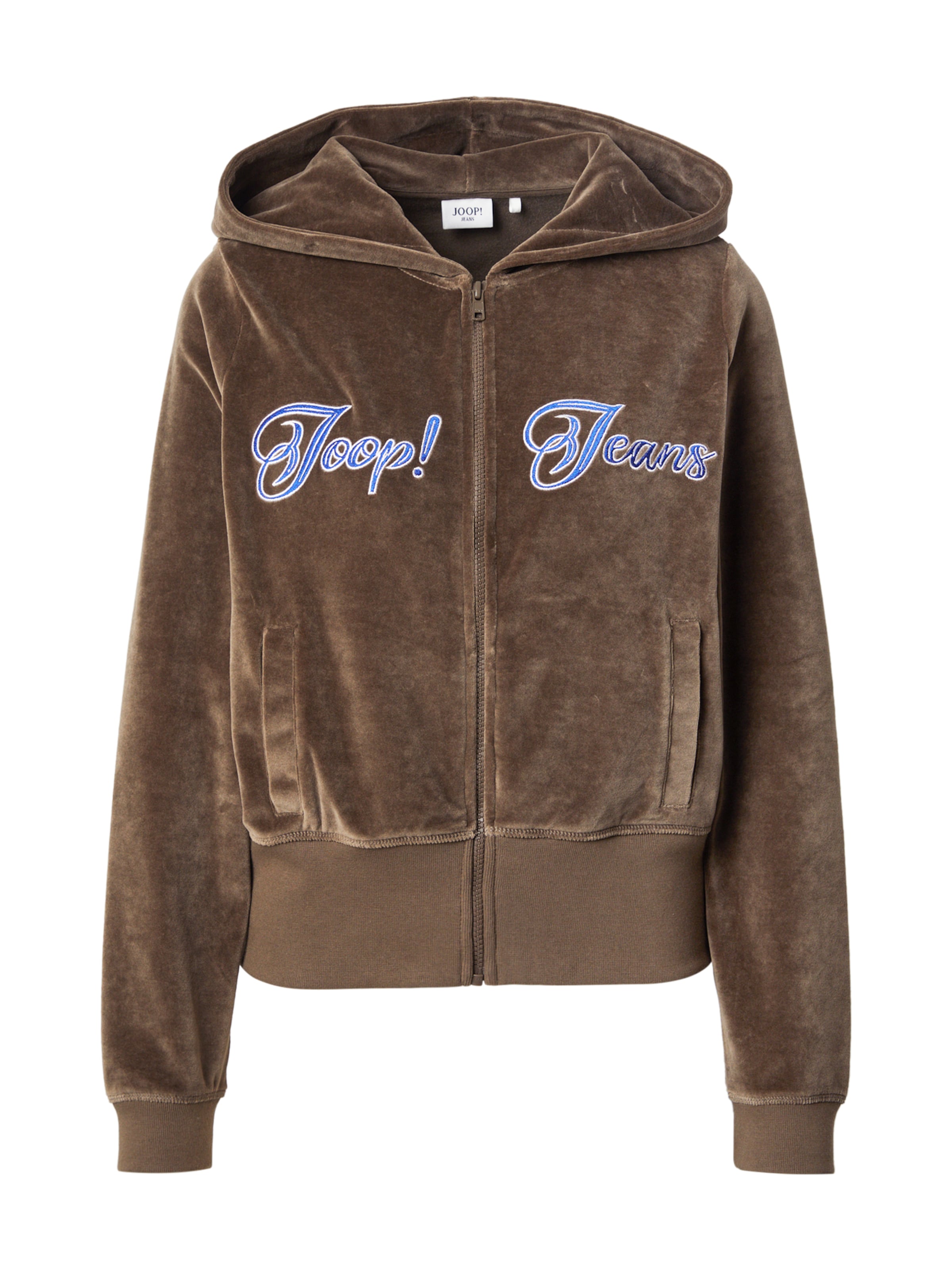 JOOP! Jeans Sweatjacka 'Torina' i brun: framsida