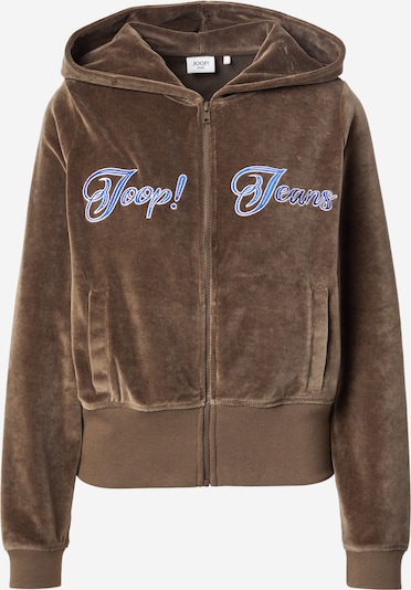 JOOP! Jeans Кофта на молнии 'Torina' в Синий / Коричневый, Обзор товара