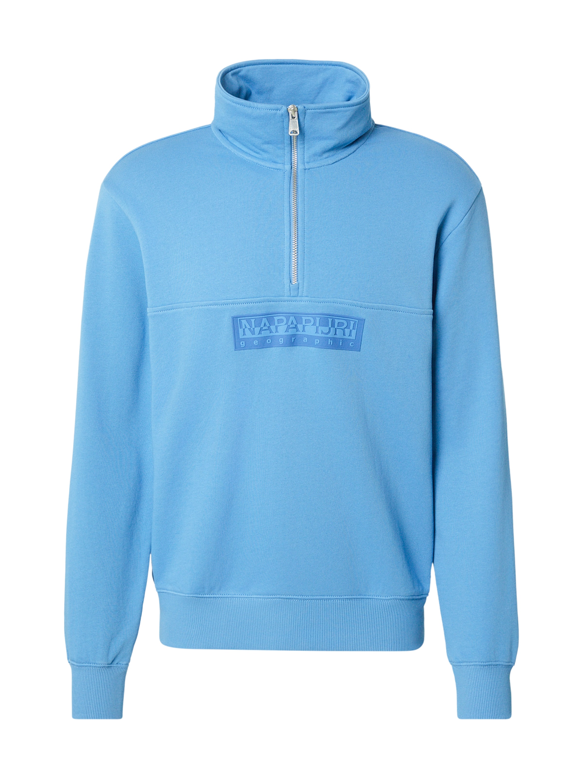 NAPAPIJRI Sweatshirt in Blue: front
