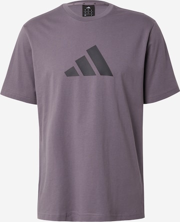 T-Shirt fonctionnel 'Future Icons' ADIDAS SPORTSWEAR en violet : devant