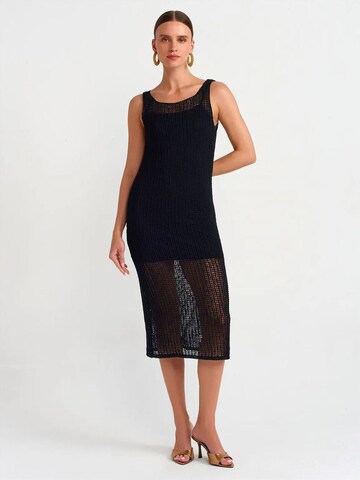 Dilvin Dress 'Midi' in Black: front