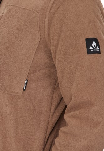 Whistler Athletic Fleece Jacket in Brown