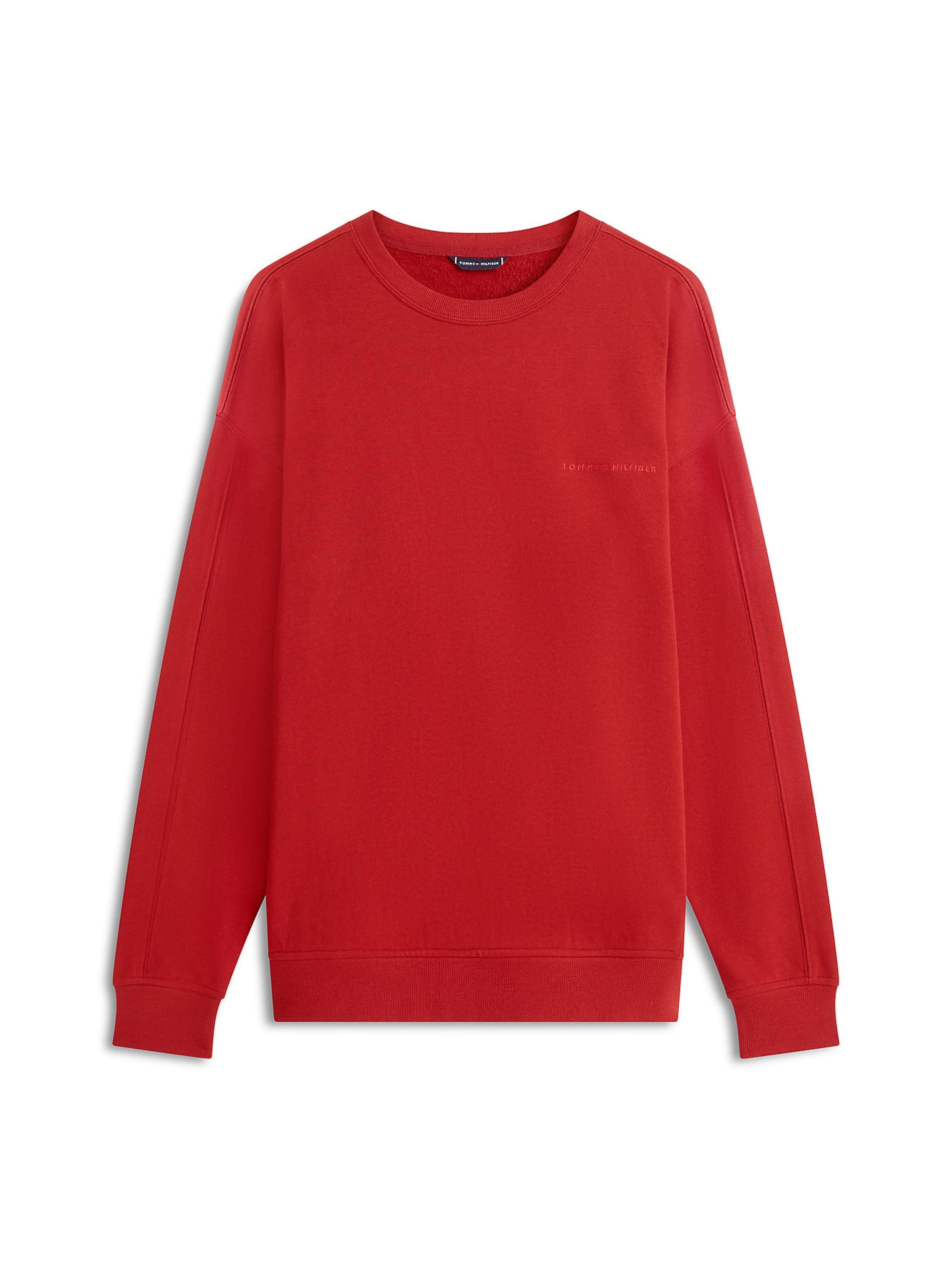 TOMMY HILFIGER Sweat-shirt 'Essential' en rouge, Vue avec produit