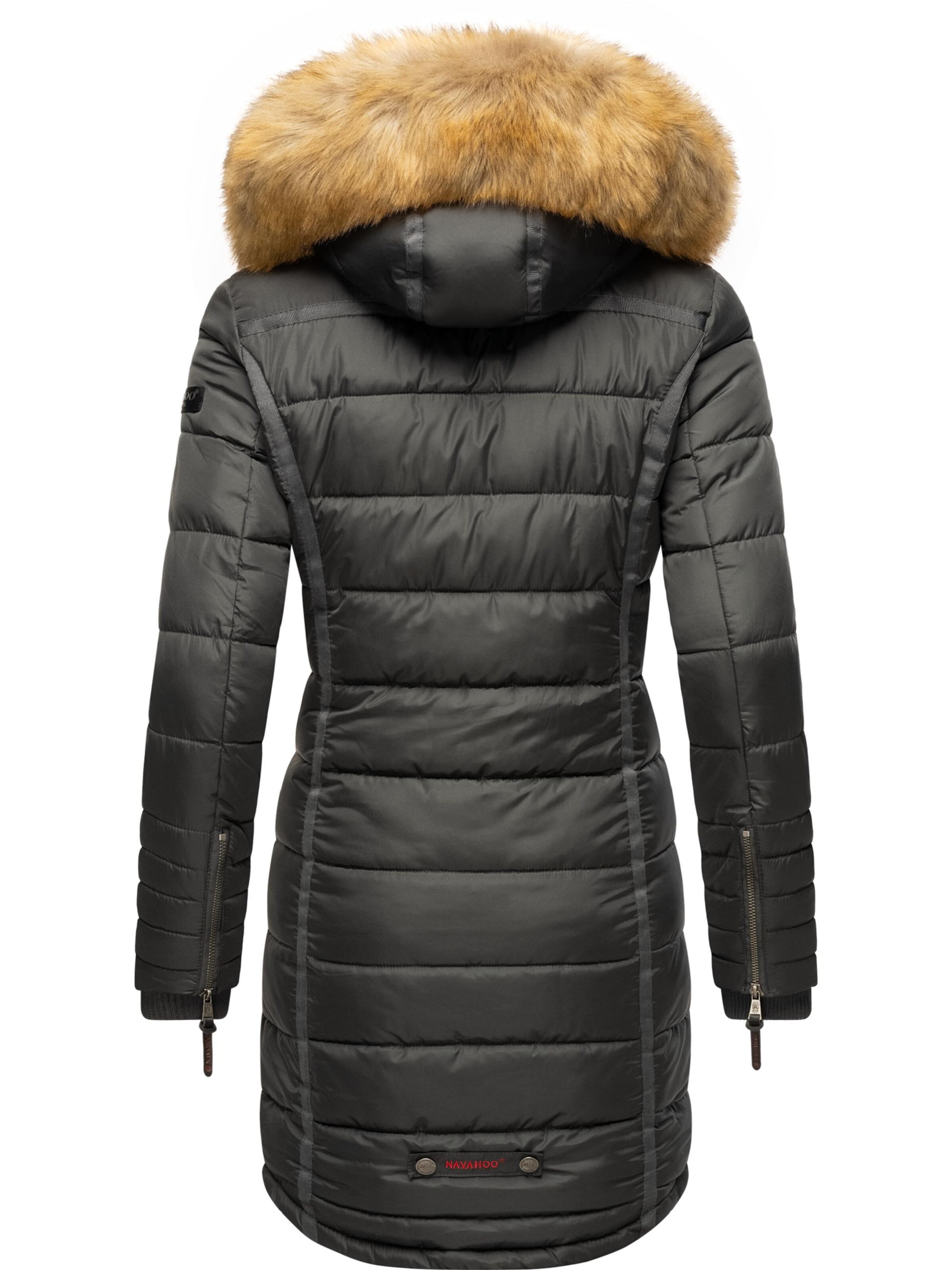 NAVAHOO Zimný kabát 'Papaya' - Sivá