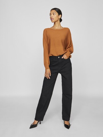 VILA Sweater in Brown