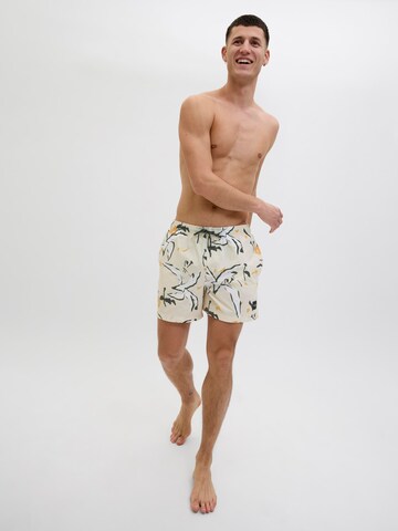 JACK & JONES Zwemshorts in Wit