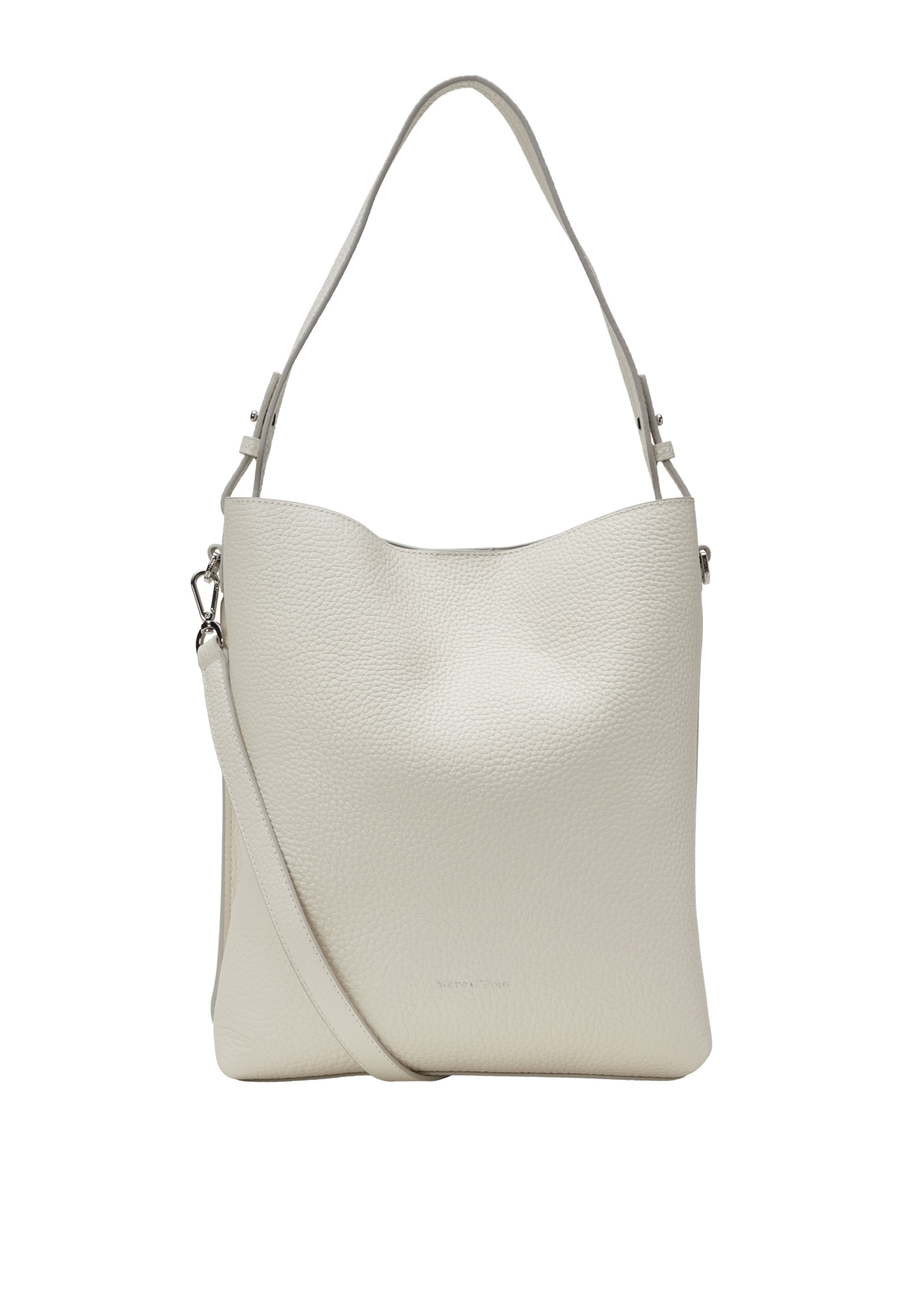 Marc O'Polo Shoulder Bag in White: front