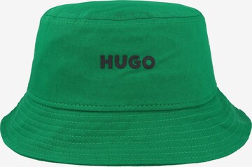 Cappello di HUGO in verde: frontale