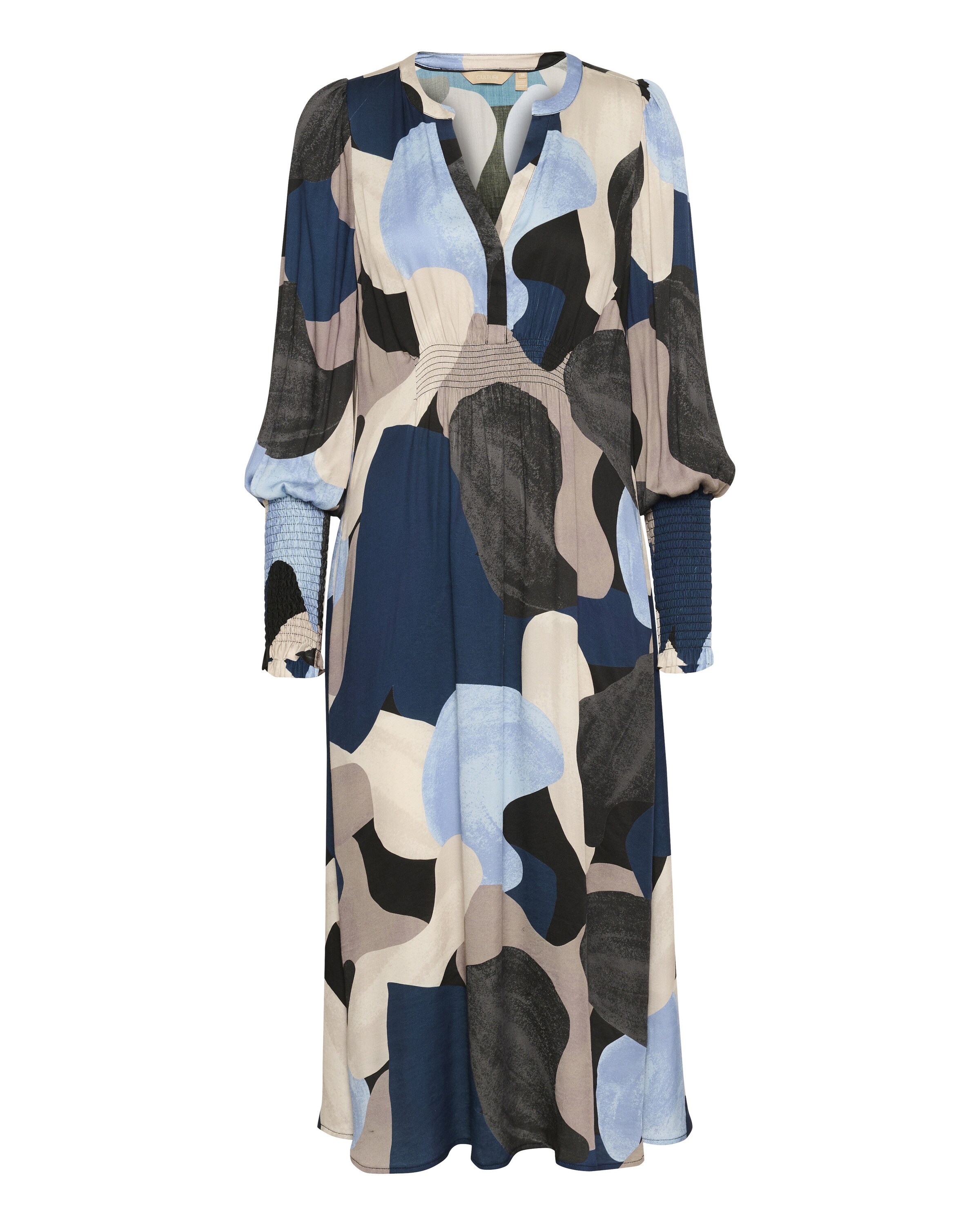 CULTURE Kleid 'Dana' in Blau: Vorderseite