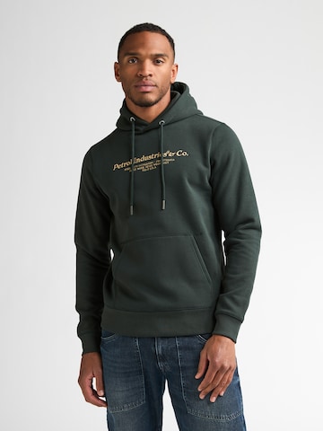 Petrol Industries Sweatshirt in Groen: voorkant