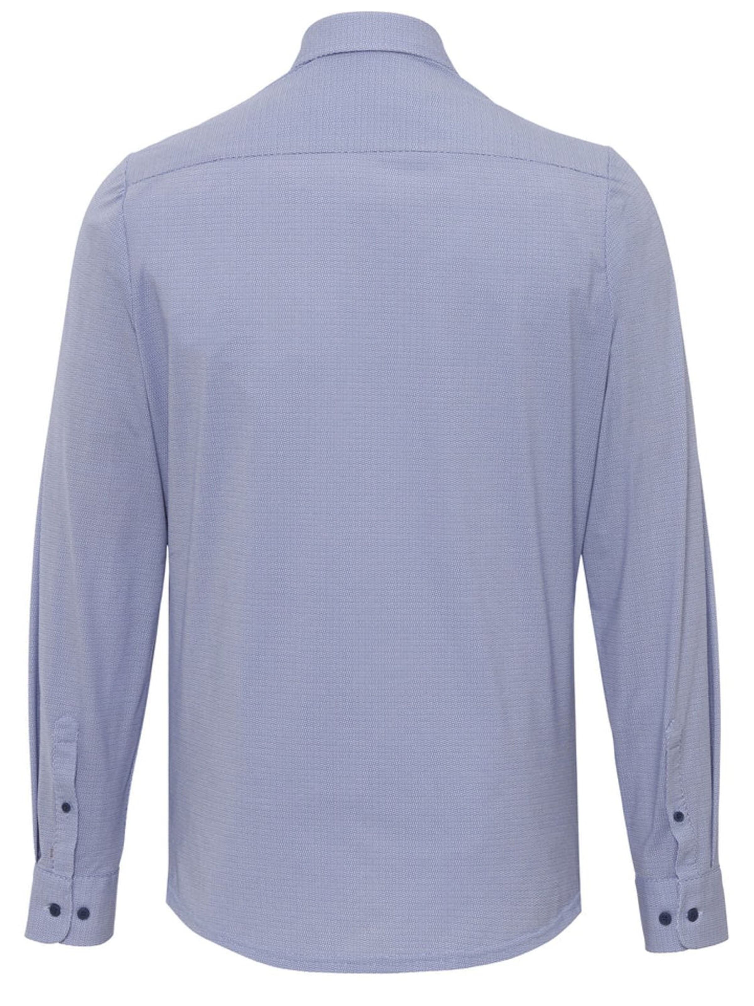 PURE Slim fit Button Up Shirt in Blue