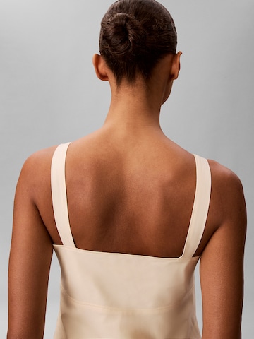 Calvin Klein Jeans Jurk in Beige