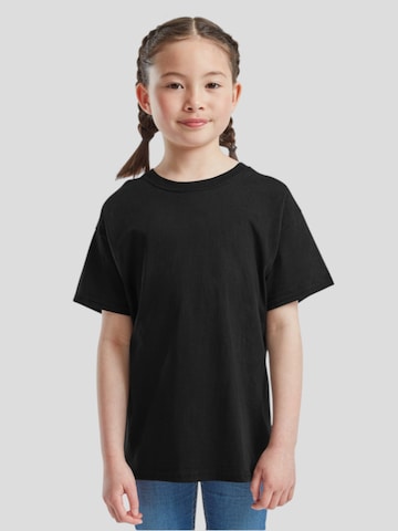 FRUIT OF THE LOOM Shirt 'T-shirt for kids' in Zwart: voorkant