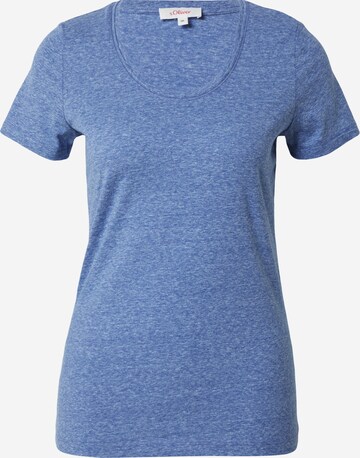 T-shirt s.Oliver en bleu : devant