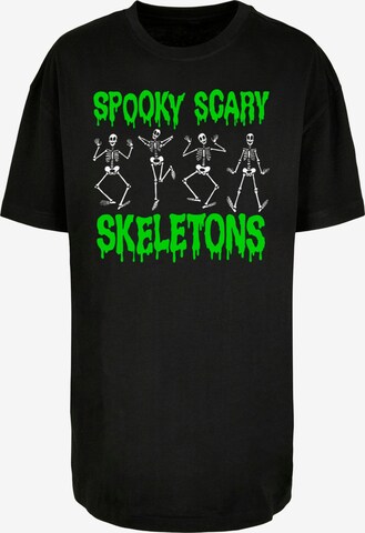 Merchcode Shirt 'Spooky Scary Skeletons - Dance' in Schwarz: predná strana