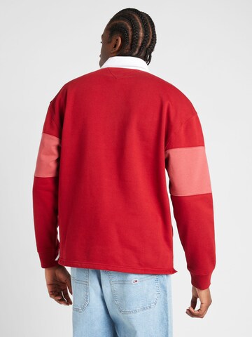 Tommy Jeans - Sweatshirt em vermelho