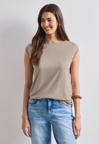 STREET ONE Shirt in Beige: front