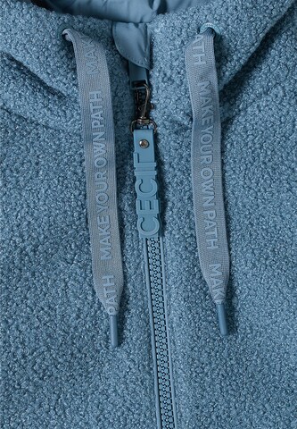 CECIL Between-Seasons Coat in Blue